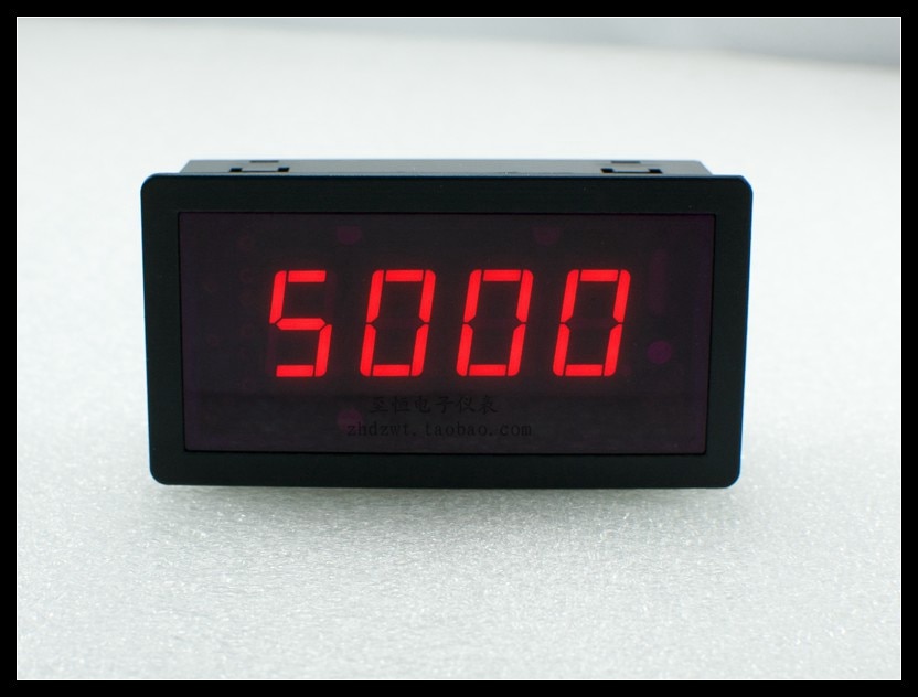 5135 Digital Panel Meter Intelligent Frequency Meter Digital Display Frequency Meter High Frequency Measurement
