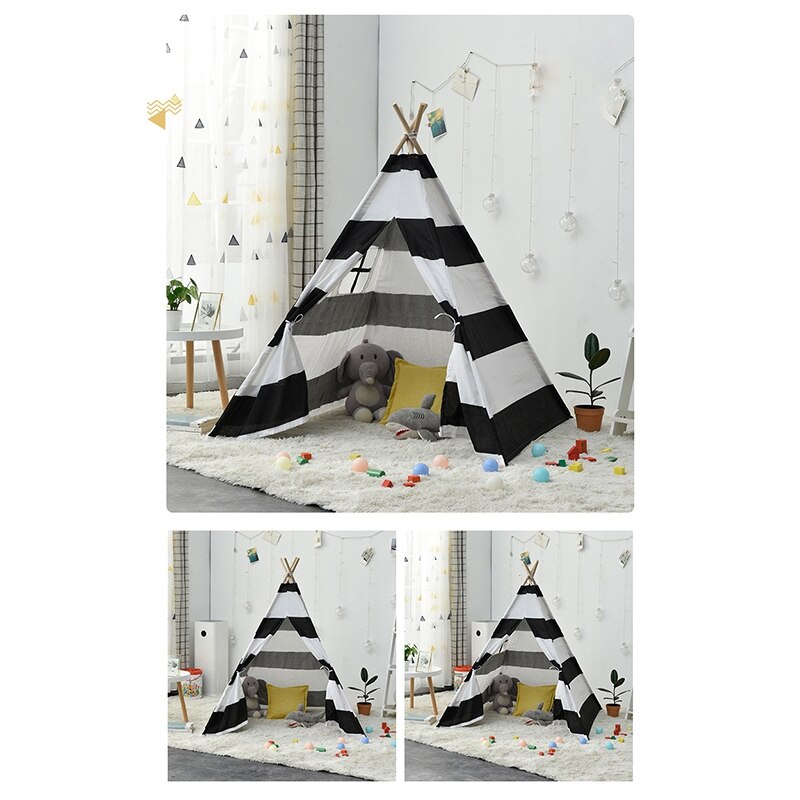 Kids Teepee Tent for Kids with Carry Case Kids Foldable Play Tent for Girl or Boy Indoor and Outdoor