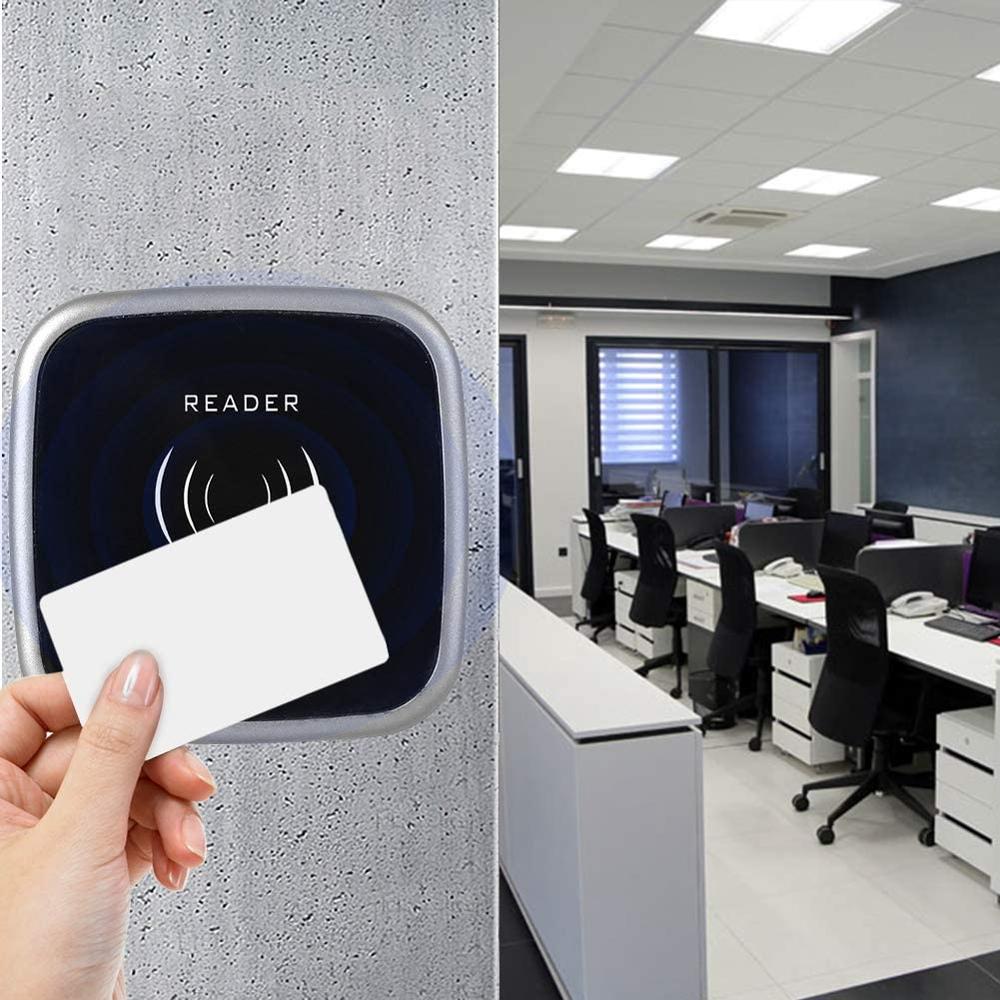 Waterproof Dual Frequency Card Reader Wiegand 26 34 Output Access Control System Slave Reader 125Khz 13.56Mhz RFID Card Reader