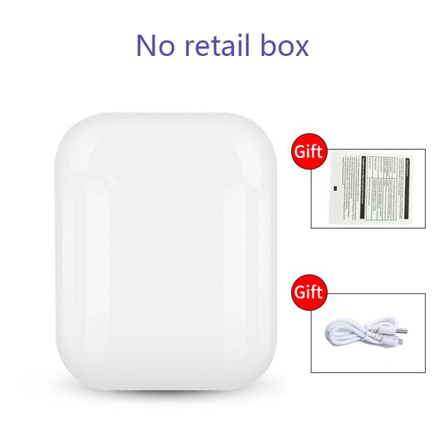 Original i12 TWS Bluetooth 5.0 Sport Earphone touch pop-up window HD Mic for iPhone Xiaomi Huawei Samsung Phone pk i9s i11 Tws: i12 white