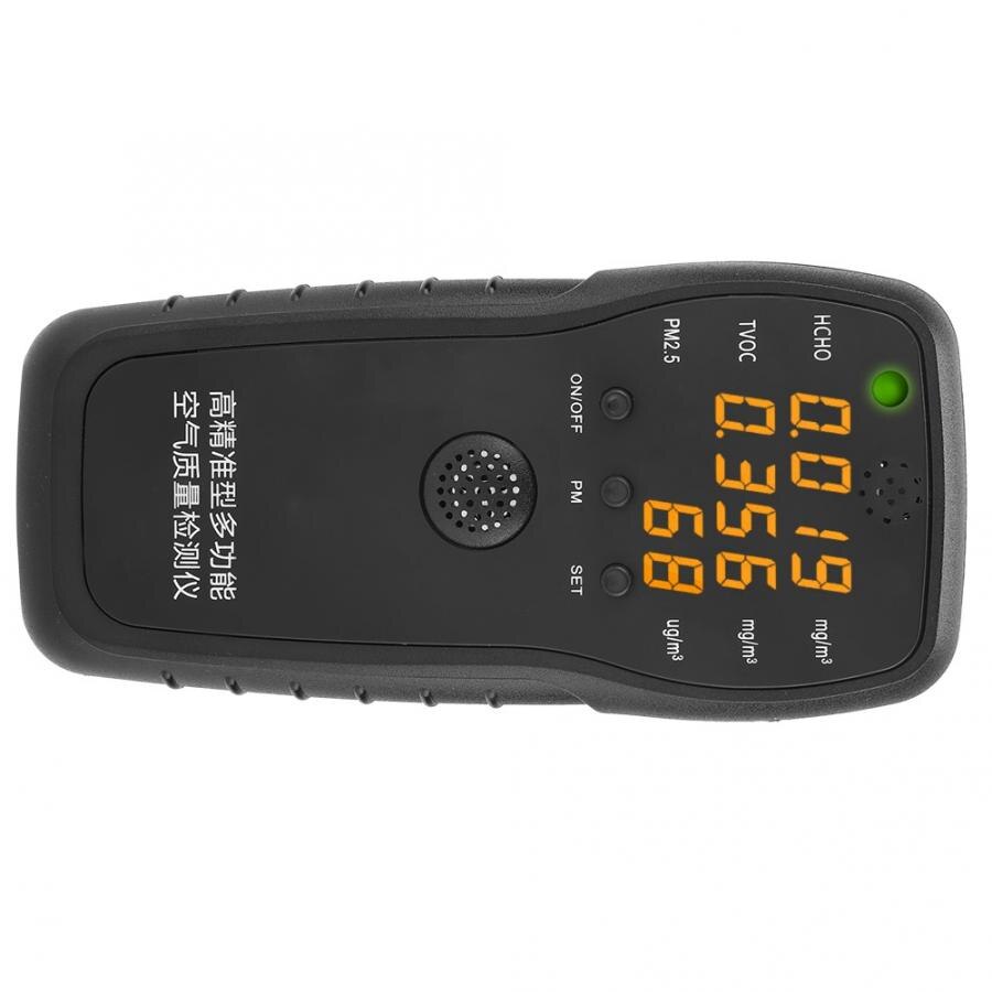 Formaldehyde Detector Indoor Home Air Tester HCHO Meter PM2.5 Monitor Air Detector(Battery Not Included)