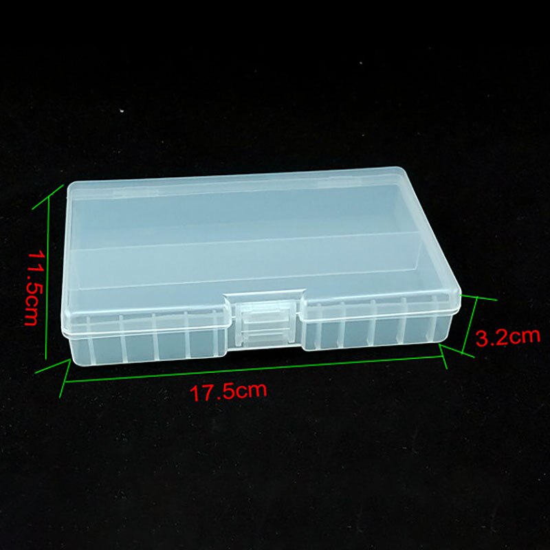 AA Size Cell Batterijen Houder Plastic Case Draagbare Batterij Case Houder Opbergdoos voor AAA Batterij Oplaadbare Volledige Cover