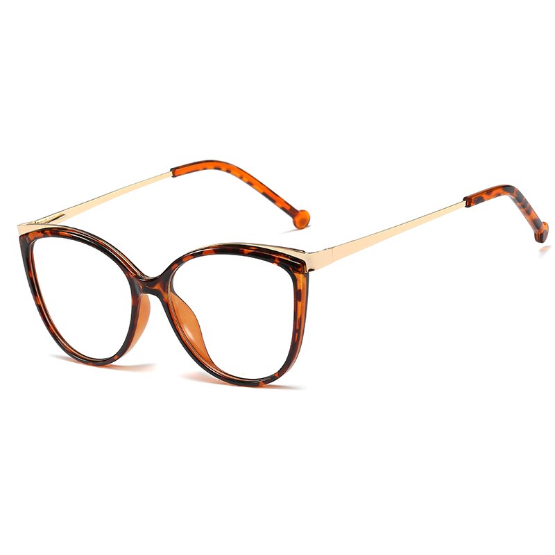 Gafas ópticas ultraligeras para hombre y mujer, monturas para gafas de plástico, de titanio, Retro, con de gato, a la