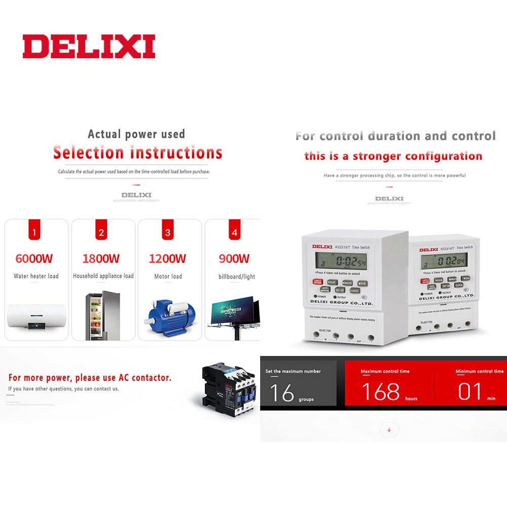Delixi timerstyrning ac /dc 12v digital lcd ström veckovis 7 dagar mikrodator timer strömbrytare relä med din skenfäste