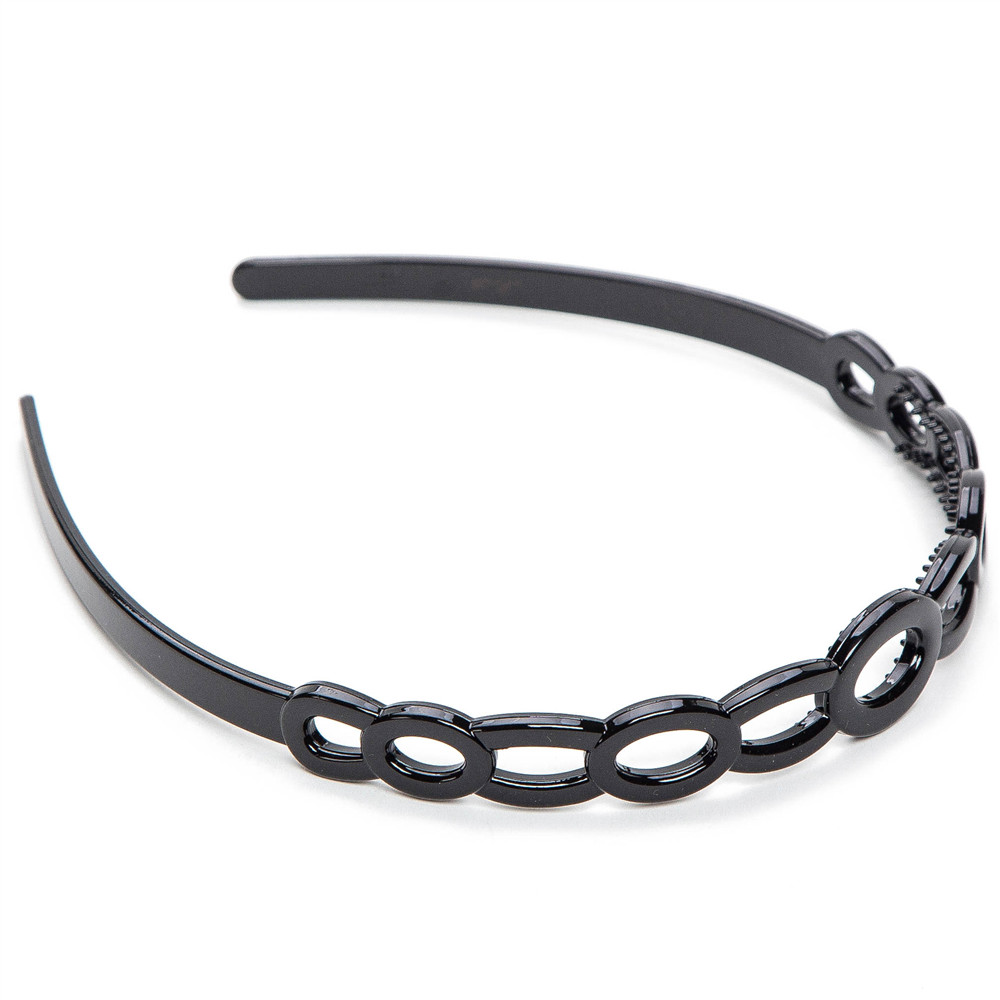 Elastic Waterproof Hairbands Toothed Hair Hoop for Adults Big Washing Face Wide Shatterproof Plastic Headband: Pink