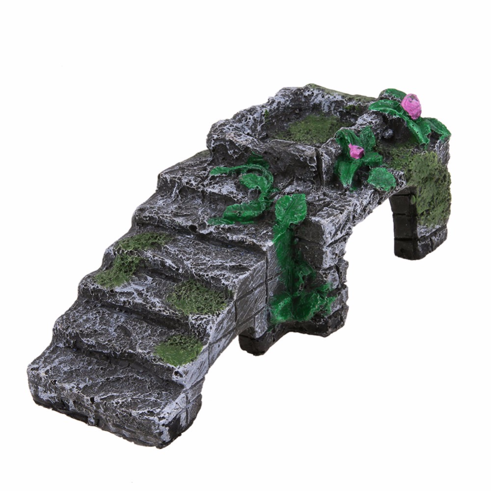 Reptielengrot, Realistische Rots 12 Cm | Getextureerde Natuurlijke Hars