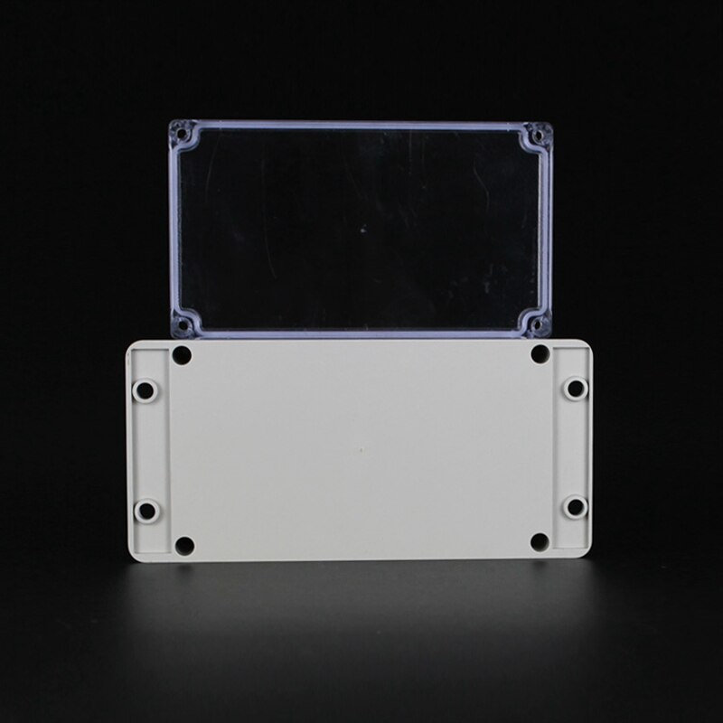 158x90x64mm ABS IP65 Waterproof Plastic Wire Junction Box With Mounted Distribution Clear Enclosure Transparent Project Case