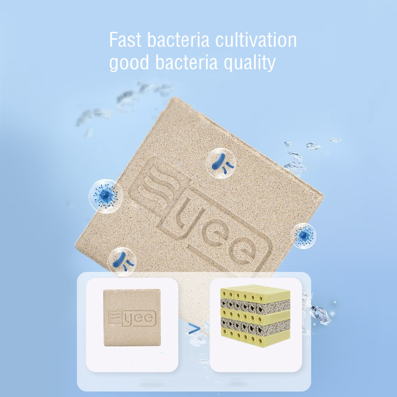 Nano filtro de cerámica medios Bio bloque de filtro acuario alta energía Nano Bio ladrillo para pecera filtro marino peceras y acuario