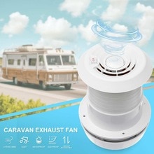12V Dak Vent Ventilatie Koeling Ventilator Geruisloze Rv Energiebesparende Camper Voor Reizen Campers Trailer