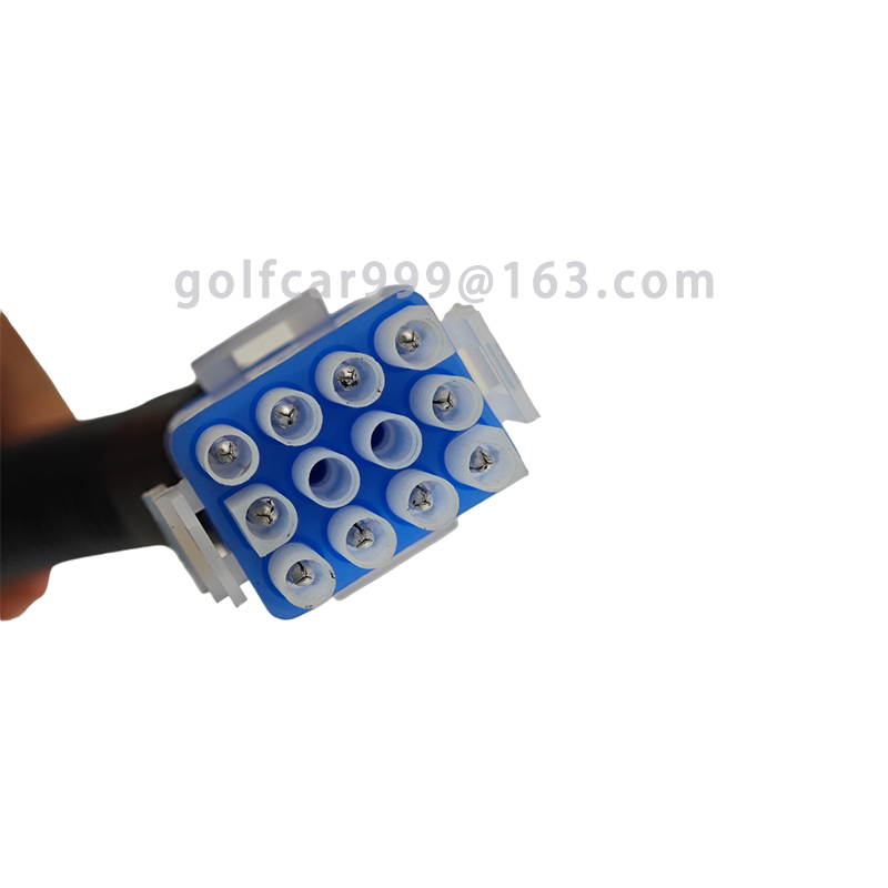 Electric golf cart combination switch, turn signal switch, horn, high and low light switch