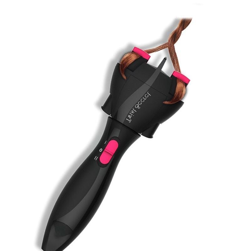 Hair Tools Portable Wireless Automatic Curling Iron Hair Curler USB Rechargeable with LCD Display for Woman: Type 3