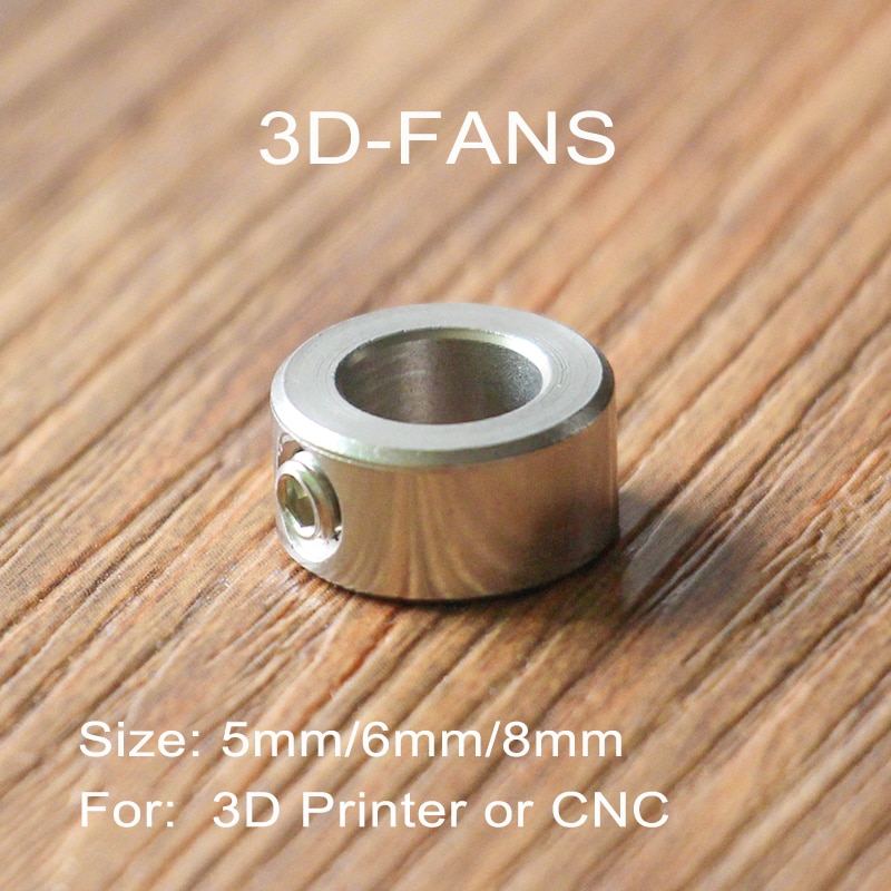 5Pcs/lot 3D Printer Parts Openbuilds Lock Collar T8 Lead Screw Lock Screw Lock Ring Lock Block Isolation Column 5mm/6mm/8mm