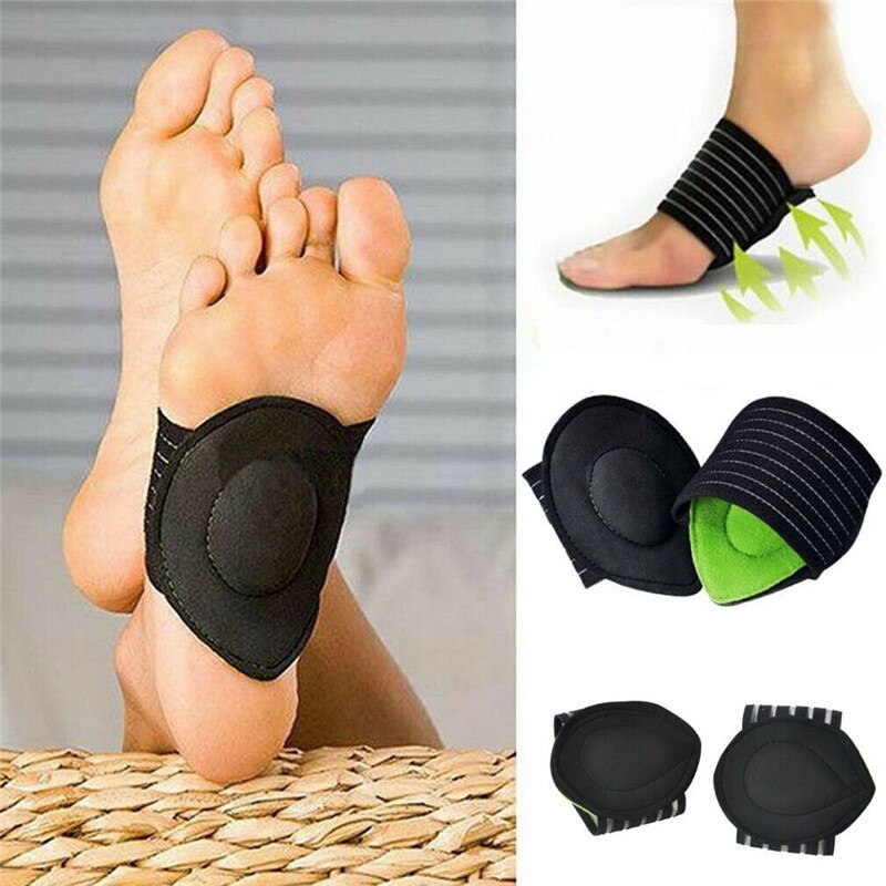 1 par de soportes de pie acolchados con arco para reducir el dolor de fascitis Plantar, informales y a la para adultos