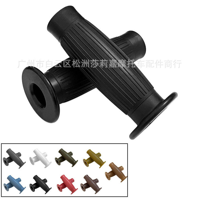 Cafe Racer-empuñaduras antideslizantes para manillar de motocicleta, accesorio Retro Vintage de 22/24MM, 25/28MM, para Honda, Suzuki y Yamaha