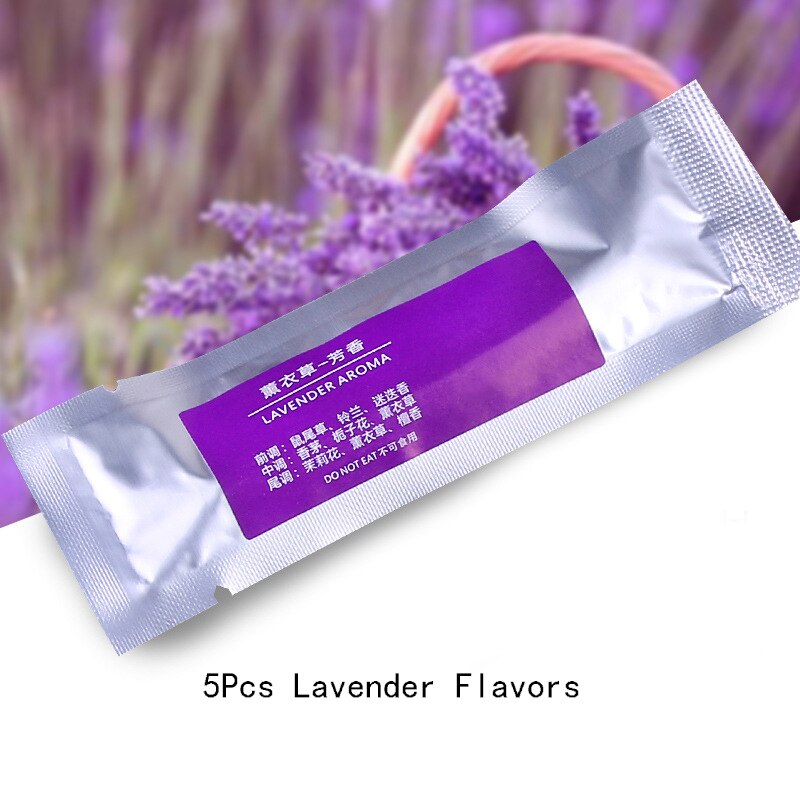 Auto Luchtverfrisser Parfum Diffuser Air Vent Clip Outlet Parfum Voor Auto Styling Geur Luchtverfrisser Aroma Auto Interieur Accessoires: 5Pcs Lavender Flavor