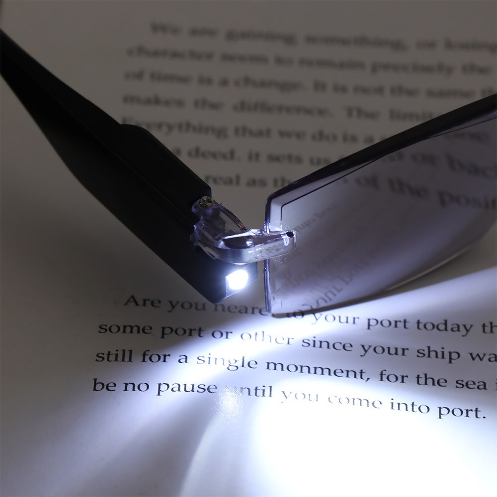 Lunettes de lecture multifocales progressives, Anti-lumière bleue, Zoom Intelligent, presbytes, thérapie magnétique, lunettes à lumière LED