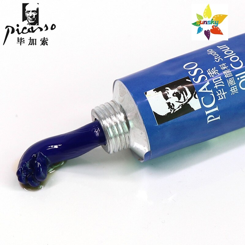 Original Phoenix Picasso studio series oil colour for Oil painting frame Tubular 50 ml 54 colors single Self selected