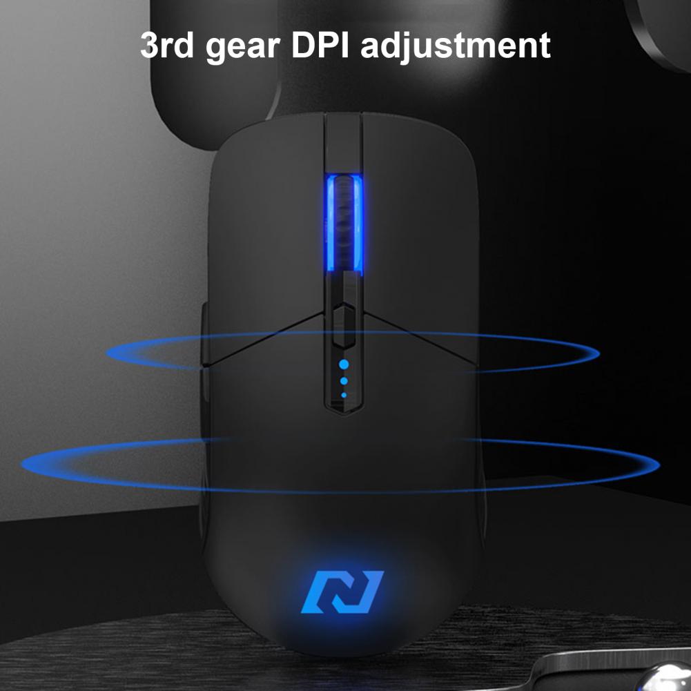G12 Wireless Mouse LED 2.4G Slient Buttons Rechargeable Computer Optical Engine Gaming Mice for PC