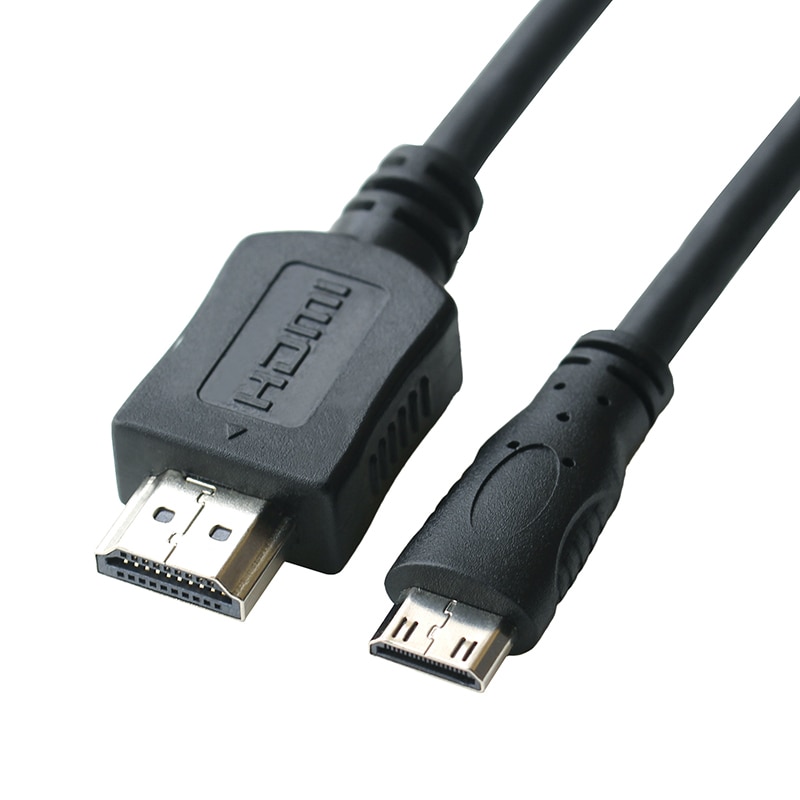 Mini HDMI male naar HDMI Male kabel voor camera notebook