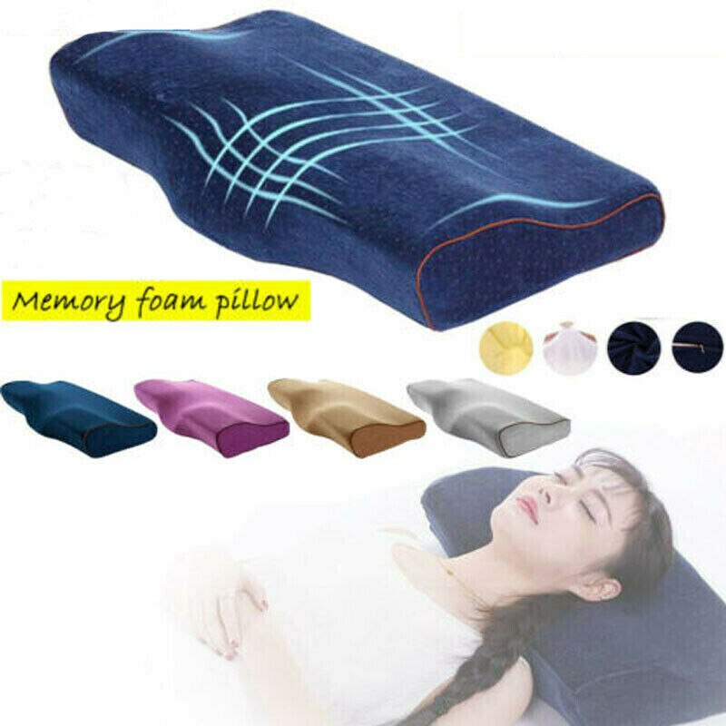 Memory Foam Pillow Contour Memory Foam Pillow Neck Back Support Orthopaedic Firm Head My Pillows Room Pillow