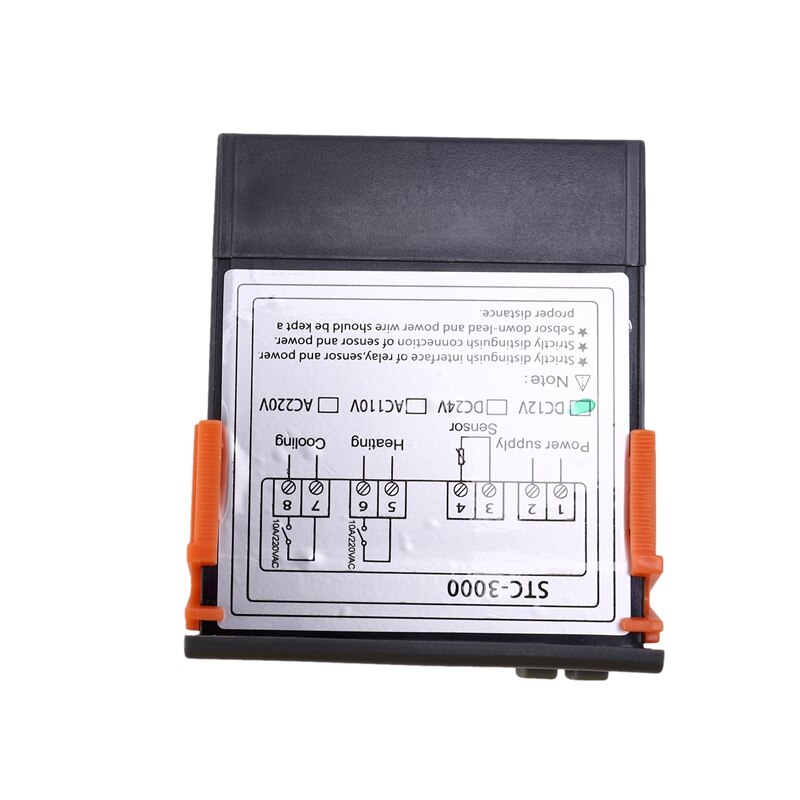 Stc-3000 Led Digitale Temperatuurregelaar Thermostaat Verwarming Cooling Sensor Vochtigheid Meter