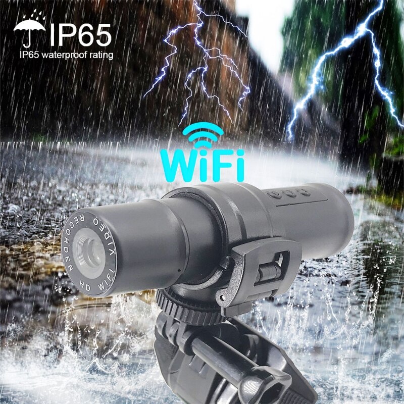 57EF Helm Actie Dvr Video Camera Outdoor Sport 1600Mah Full Body Waterdicht Rijden Recorder Voor Fiets