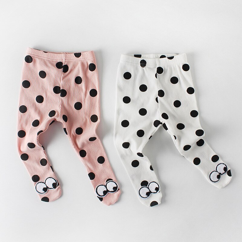 Leggins Baby Kids Jongens Meisjes Katoenen Broek Gedrukt Vlekken Apring Herfst Flexibele Broek Eye Print Pit Mode Leggings