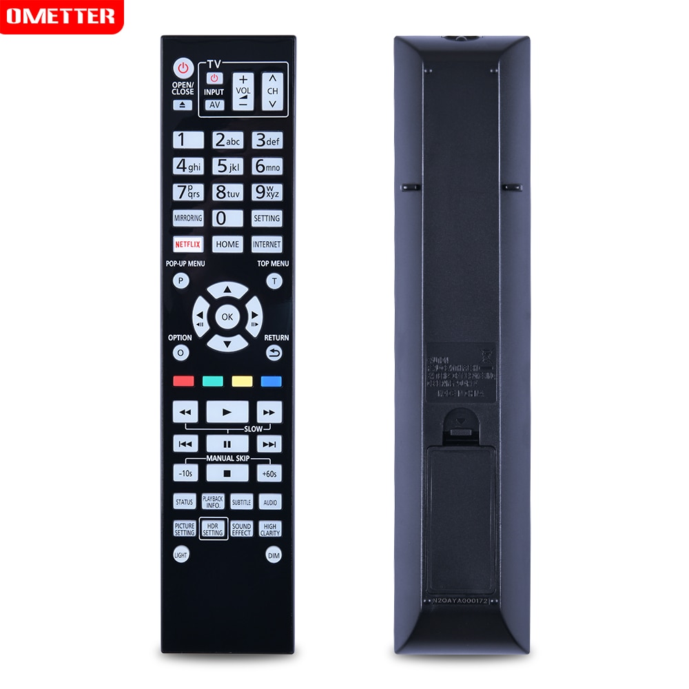 N2QAYA000172 For-Panasonic remote control DMP-UB700 DMP-UB704 DP-UB9000 DP-UB9000-K DP-UB9000EBK Ultra hd Blu-ray Disc Player
