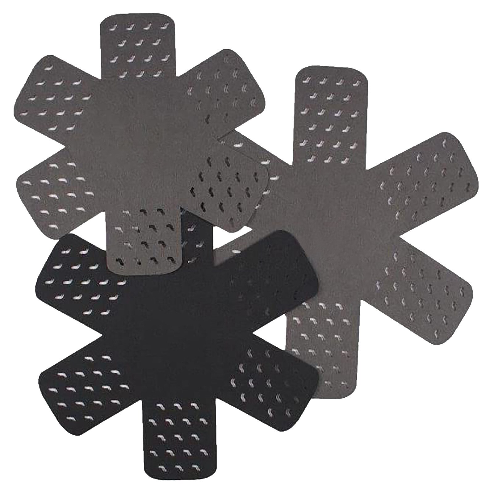 Potten En Pannen Protectors Set Van 3 En 3 Verschillende Grootte Groene Pot Verdelers Pad: Default Title