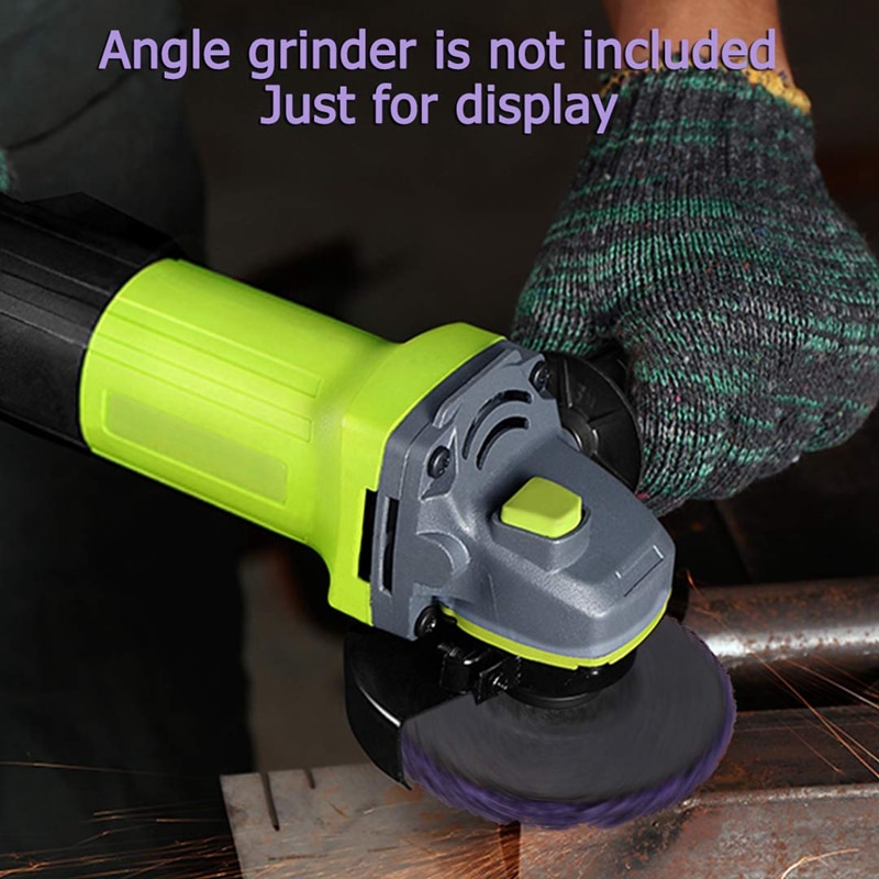 5Pcs Abrasive Wheel Grinder Strip Disc 125 mm Poly Strip Disc Wheel Paint Rust Removal Clean for Angle Grinder Removal