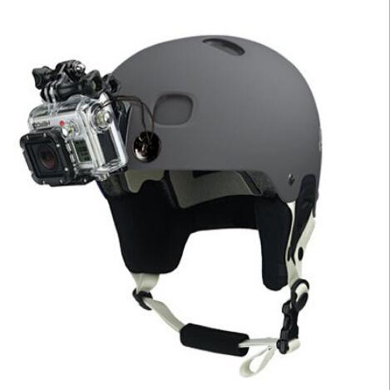 Anti-Dropping Buckle Safety Insurance Tether Strap+Sticker for Gopro Hero 6 5 4 3 3+ SJCAM SJ4000 Case Car Helmet Mount lanyard
