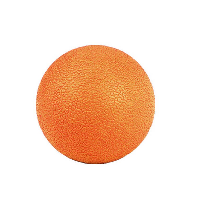 Lacrosse Massage Ball Sport Yoga Gym Balls TPE Mobility Trigger Point Body Pilates Fitness Training Neck Pain Muscle Release: Orange