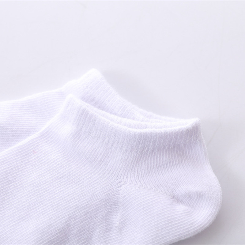 freundlicher freundlicher Knöchel Socken Jungen Mädchen Reine Weiße Socken Baumwolle Weiche Socken Kleinkind Neugeborenen Babys verlieren Bequeme Socken 2- 12 jahre