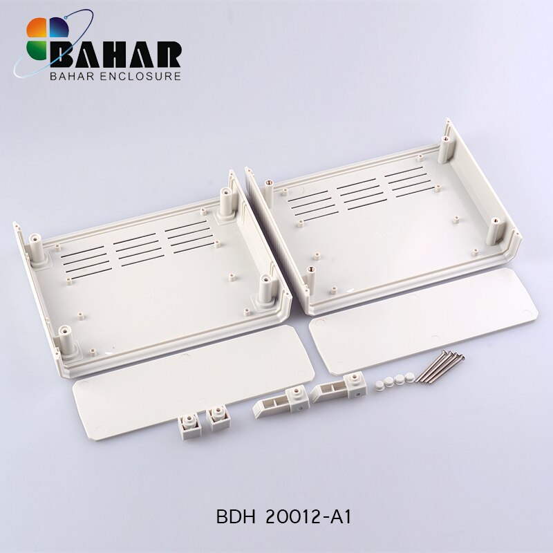 Boîtier plastique ABS 180*140*60mm | Boîtier de commande d'équipement en plastique, boîtier d'instrument de bureau, boîte de jonction