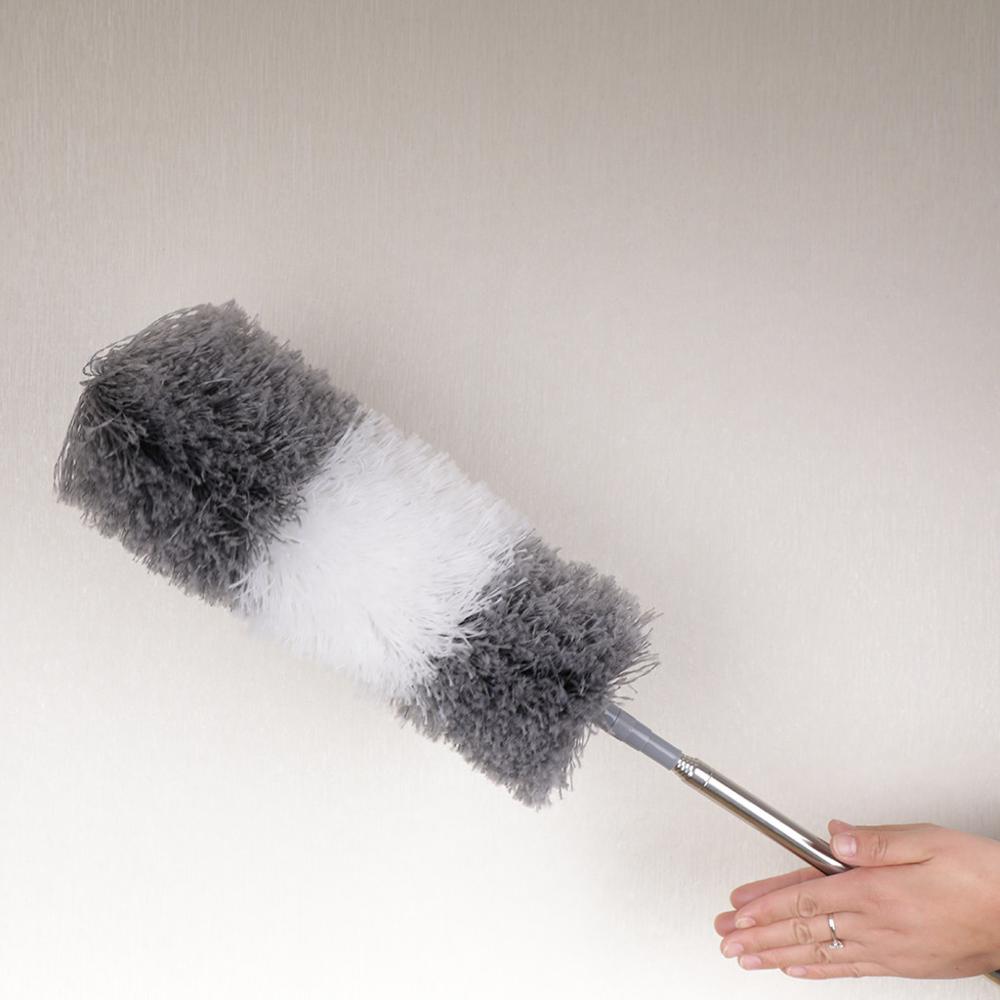 Udtrækkelig ren børste blød støvbørste anti-støvbørste rengøring i hjemmet