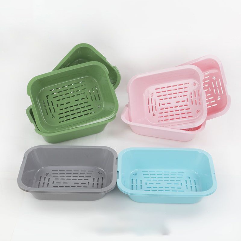 cat litter box Open three-tier grid Anti-splash Cat Toilet Plastic Bedpan Case Pet Supplies 3 Interlocked Trays Easy To Use