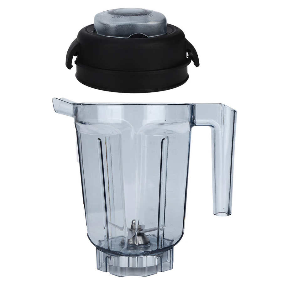 32oz Transparent Food Blender Pitcher Container with Blade Lid Replacement Accessories Fit for Vitamix