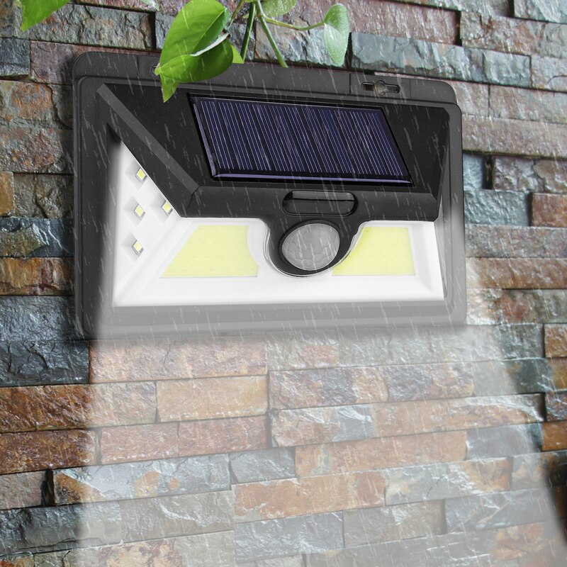 Solar Lights Outdoor Motion sensor Night security wall lamp 30 32LEDS COB Waterproof Garden Front door Yard Street light