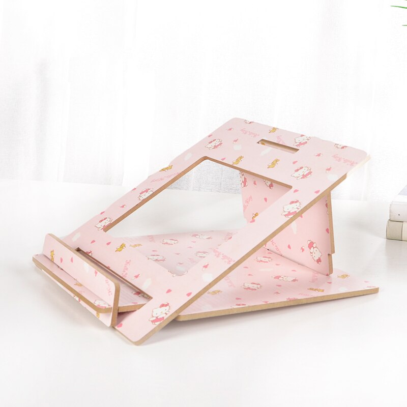 Bærbar bambus bærbar bærbar stativ sammenleggbar bærbar holder til macbook pro luft tablett lapdesk datamaskin kjølebrakett støtte stativ: 01