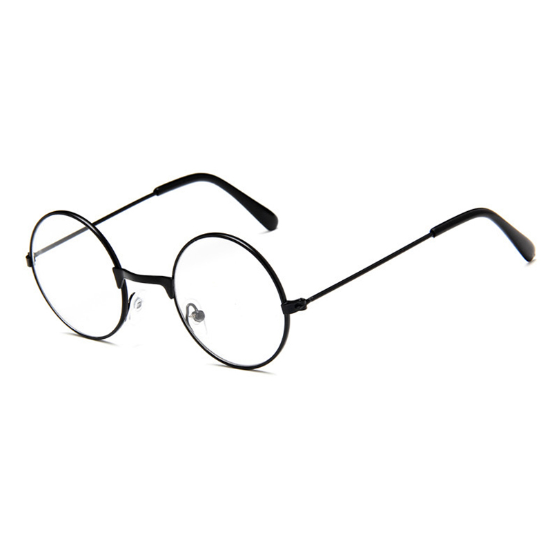 Børn vintage runde briller gennemsigtige briller unisex dreng pige nærsynethed receptpligtige optiske briller stel børn briller  l3