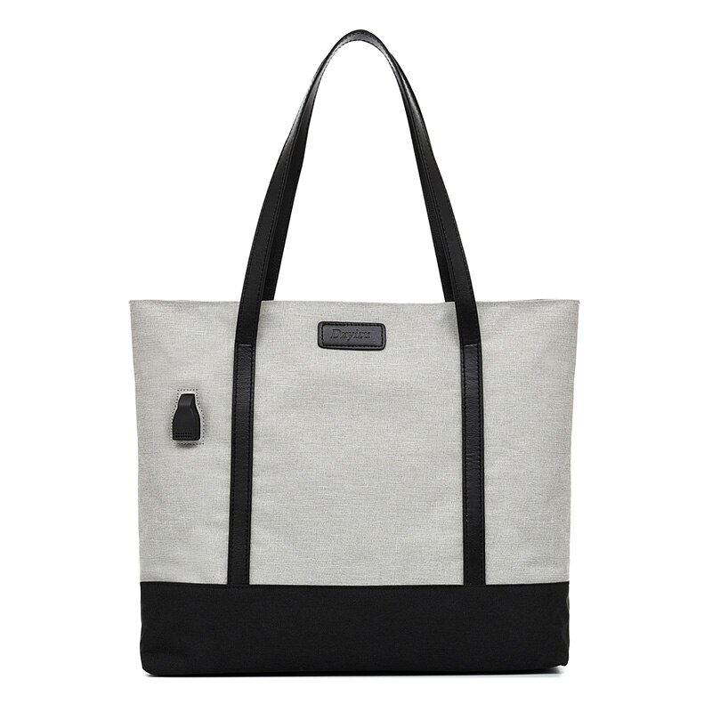 Women Daily Canvas Shoulder Bags Big Size Vintage Travel Tote Large Capacity Women Handbag Solid Casual Multifunctional Bolsos: light gray