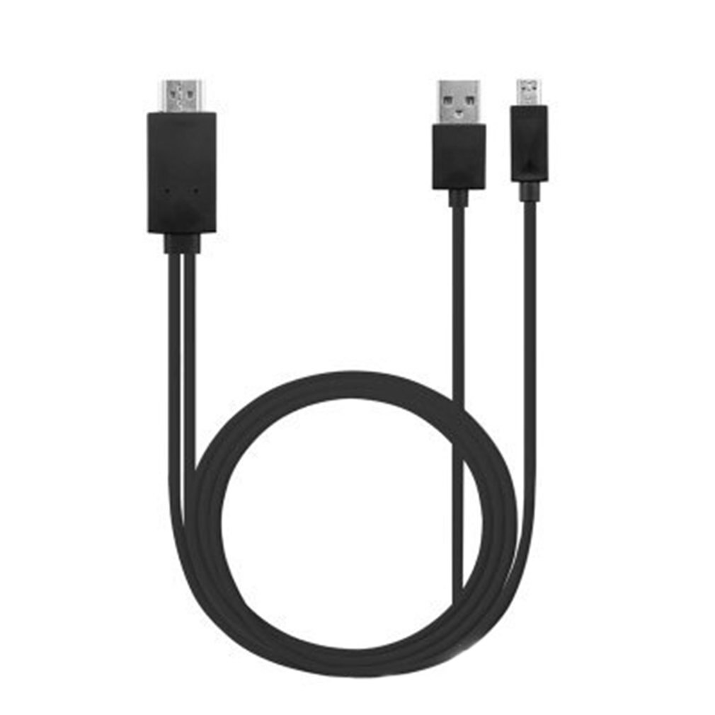 Android Mobile Phone To Hdmi Hd Cable For Samsung Galaxy Mobile Phone 11Pin To Hdmi Hd Cable Mobile Phone To Video Cable: Default Title