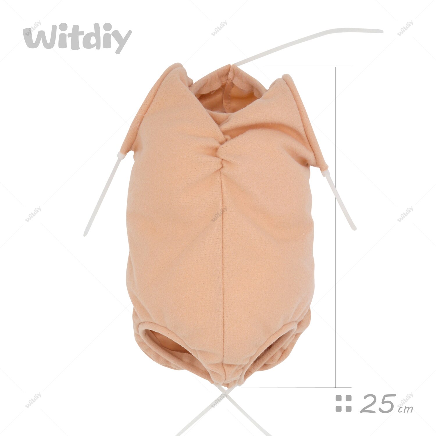 Witdiy muñecas Reborn cuerpo de tela