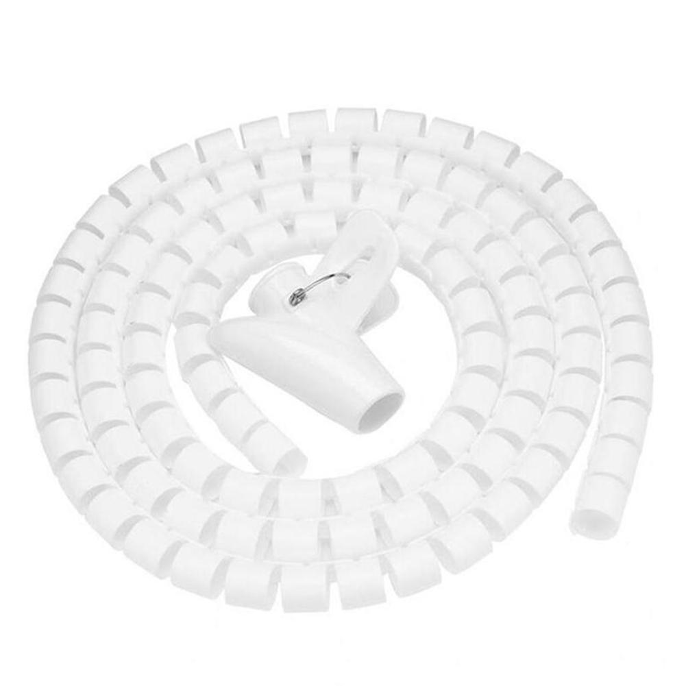 Cable Protector Cable Wire Winding Pipe Wrapping Wire Organizer Sheath Tube Pe Cable Sleeve Harness Hose Wound Tube: C / 10mm