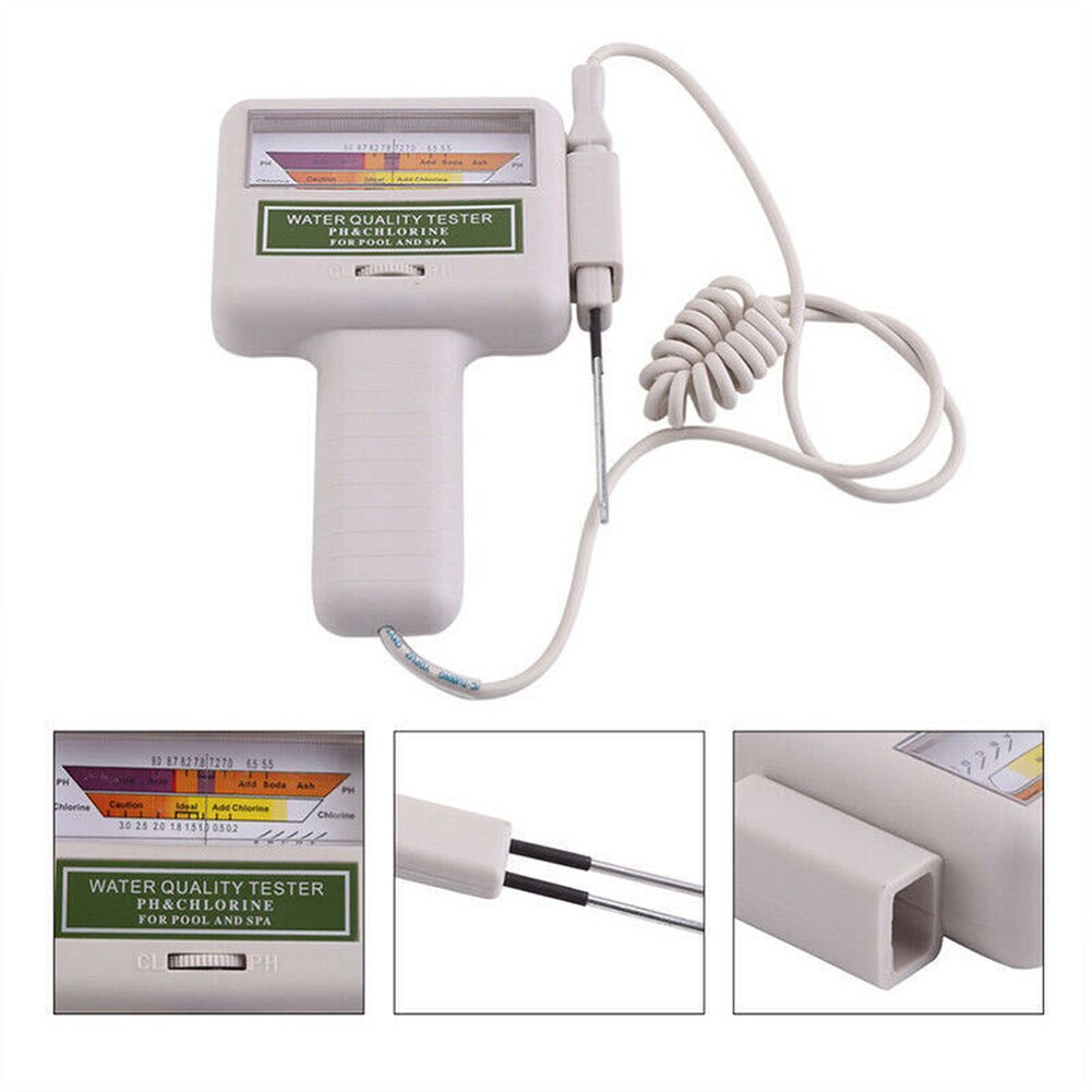 Testing Meter Outdoor Beach Spa Swimming Pool Water High Accuracy Digital PH Tester For Chlorine Level Portable Handheld