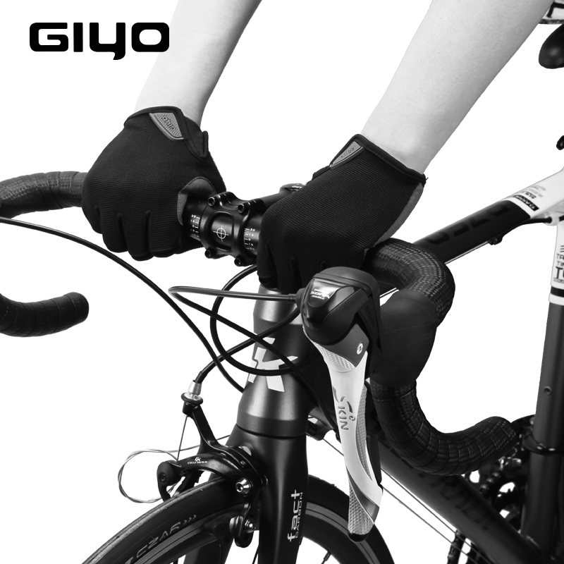 GIYO Winter Sport Cycling Gloves Fishing Gym Bike Gloves MTB Full Finger Cycling Gloves For Bicycle Male Women guantes ciclismo