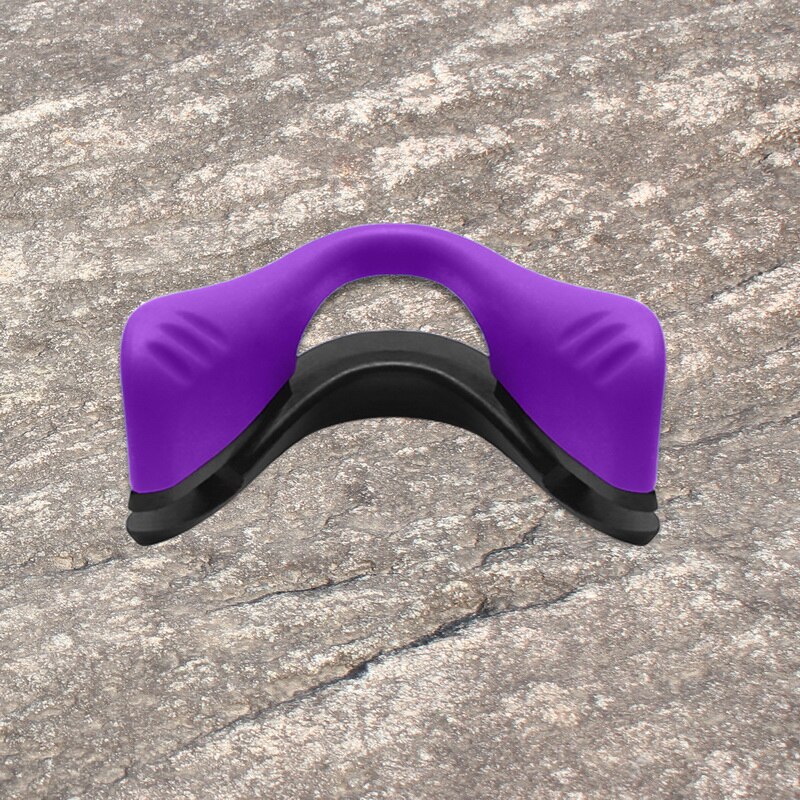Eos siliconen rubberen vervangende neuspads voor oakley  m2 frame/xl  oo9212 oo9343 multi-opties: Paars
