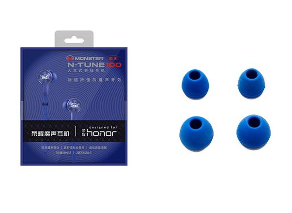 Original Huawei Honor Monster Earphone AM15 3.5mm In-Ear with Remote and Microphone Wire Control: Default Title