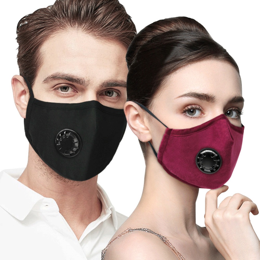 Moderne Gezicht Reuseable Fietsen Anti Stofmasker Wasbare Anti-fog Masker Activated Carbon Filter Ergonomische Reizen Mond Masker #287789