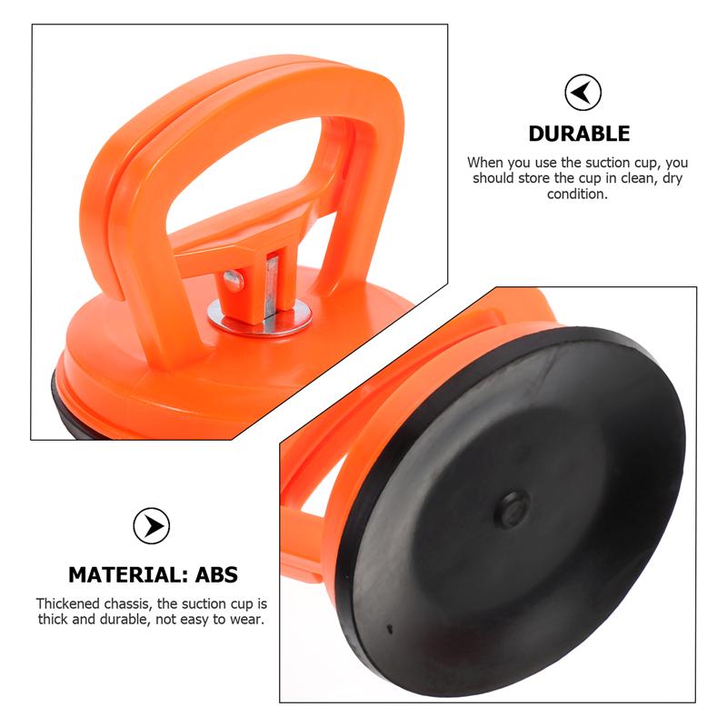 2pcs Suction Cup Lifter Handheld Lifting Clamps Glass Puller Power Grip Vacuum Lifter Tiles Lifting Tool Suction Moving Tool